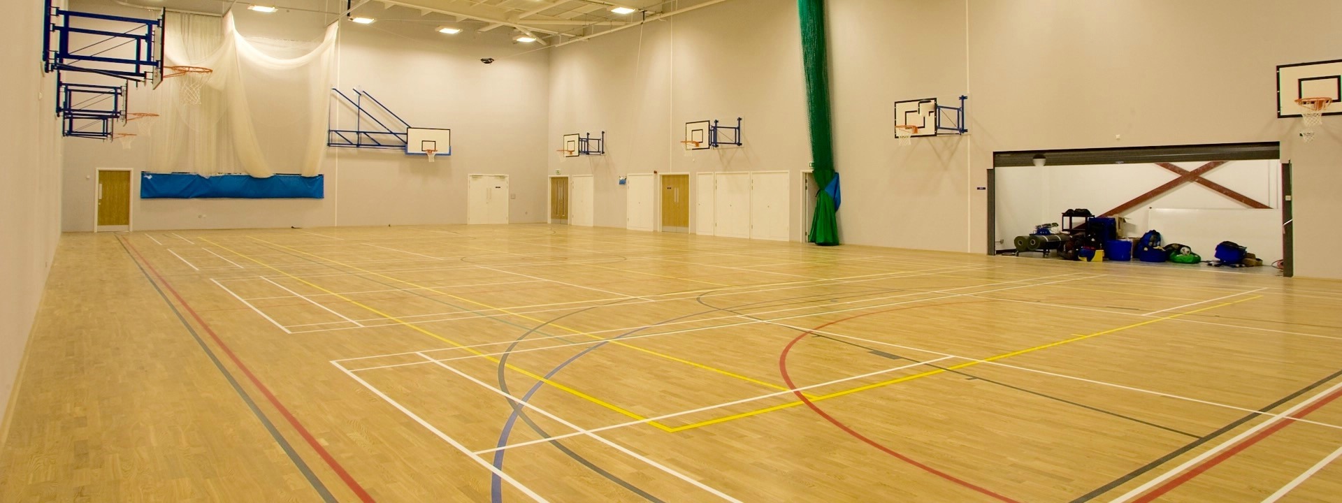 Sports facilities and halls for hire at Brockington College, Leicester